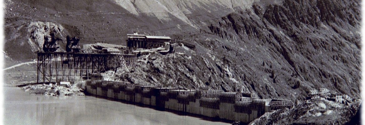Construction du barrage