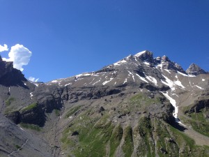 La Haute Cime et le col de Susanfe versant Salanfe